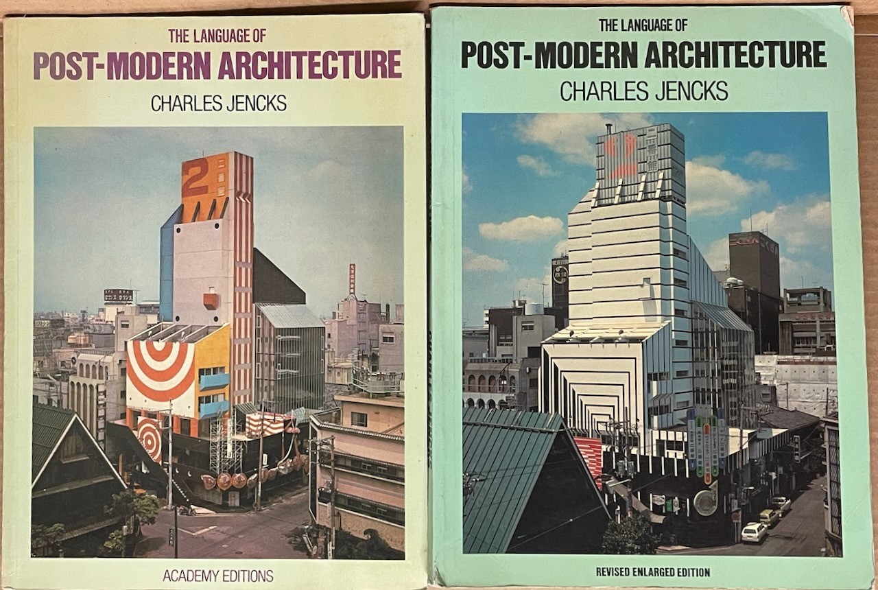 The Language of Post-Modern Architecture / Charles Jencks / Academy. pb 2 vols.