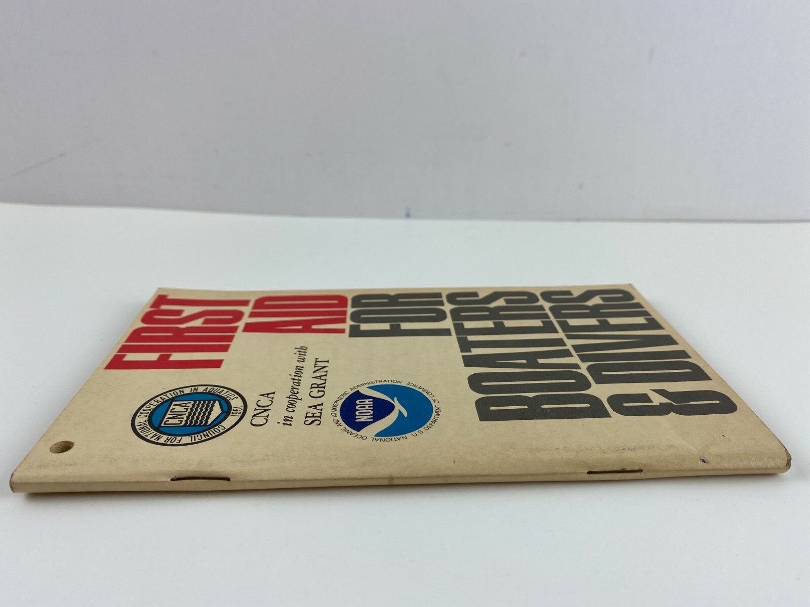 First Aid for Boaters and Divers – 1980 Vintage Paperback, 112 Pages, 1st Print