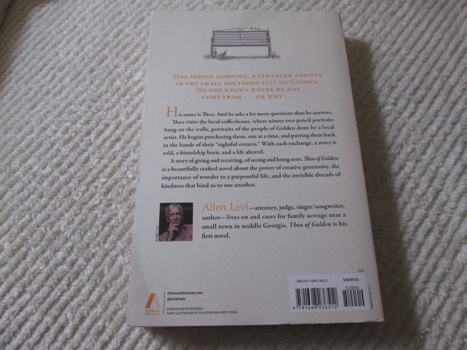 Theo of Golden by Allen Levi 2025 Trade Paperback