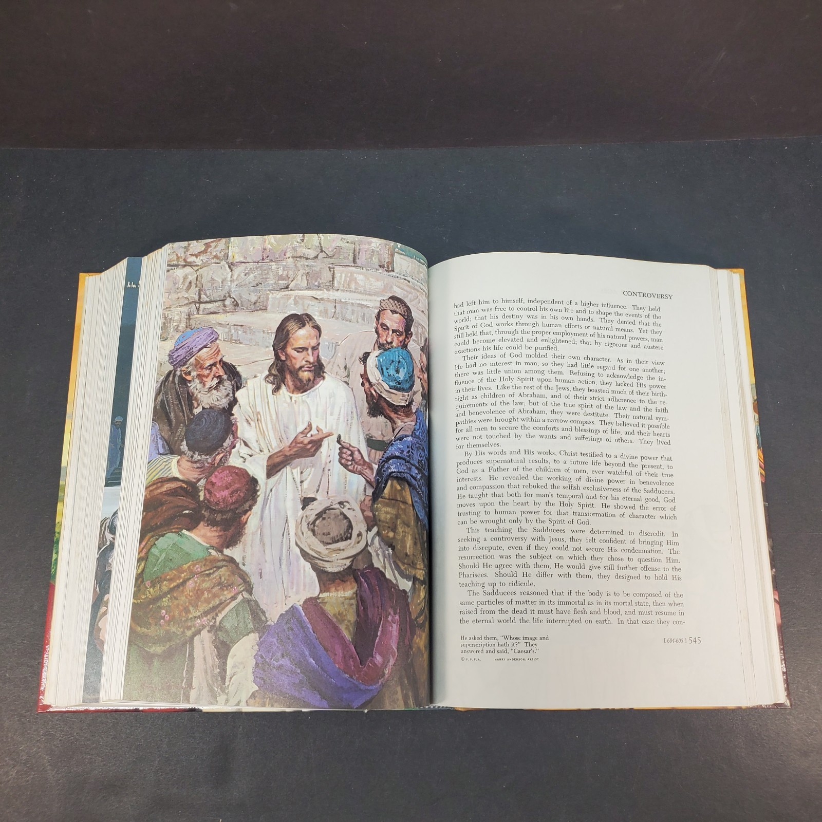 The Desire Of Ages By Ellen G. White 1964 Hardcover Illustrated Book 800 Pages