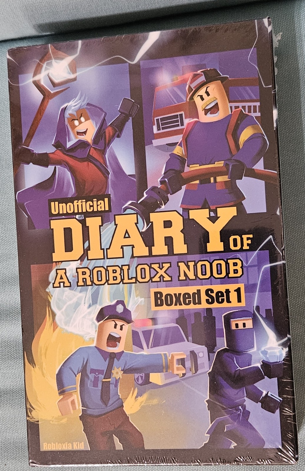 Unofficial Diary Of A Roblox Noob Boxed Set of 5 Paperback Geat Condition