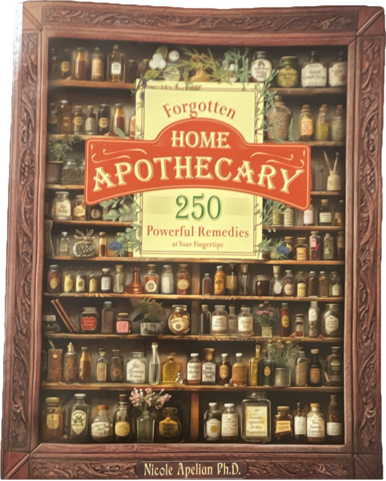 Forgotten Home Apothecary Nicole Apelian PhD Paperback 250 Remedies Health