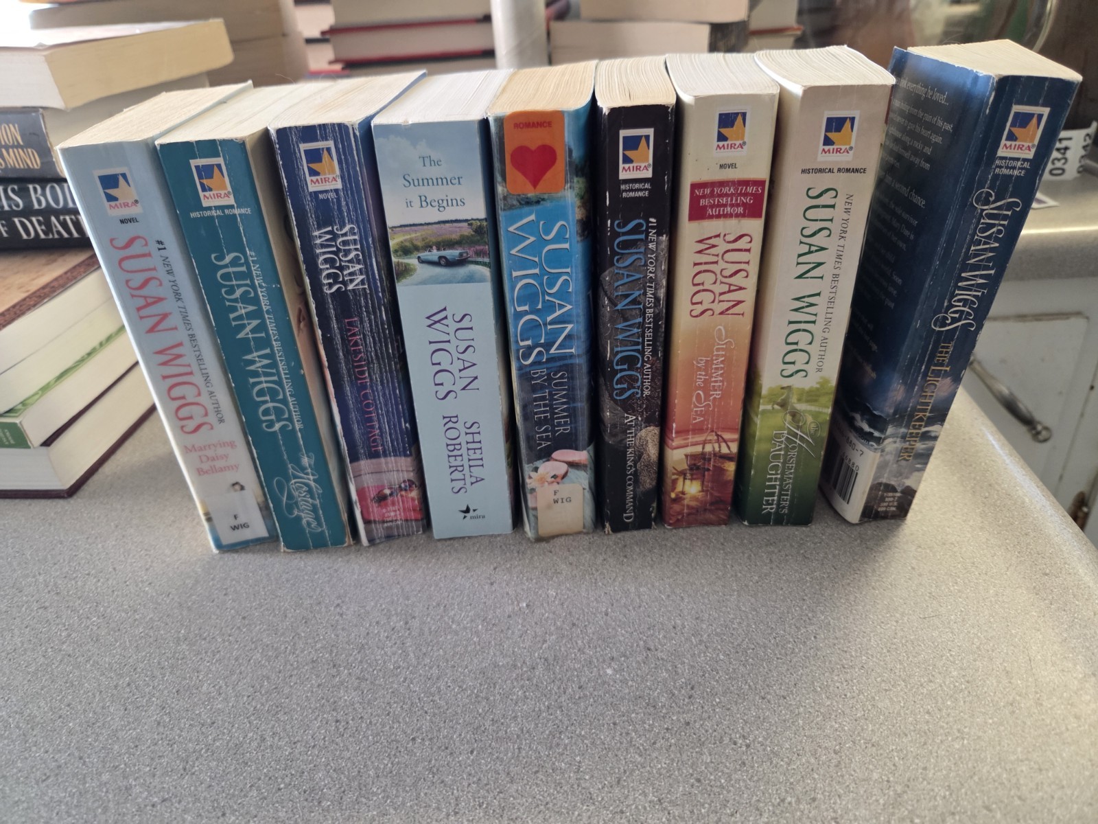 Susan Wiggs Lot Of 9 PB One Is A 2-in-1 With Another Author Total 10 Stories