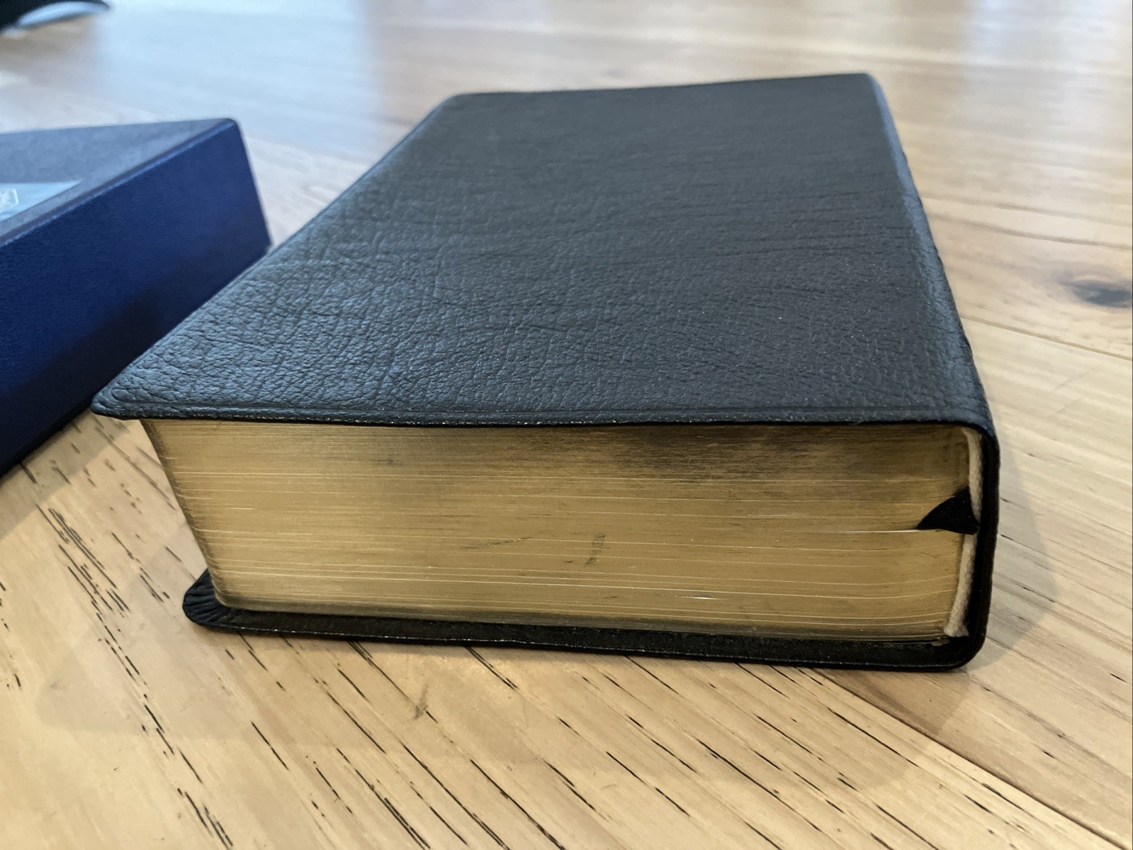 Oxford New English Bible NEB Apocrypha Buffalo Calf Genuine Leather 5174A in Box