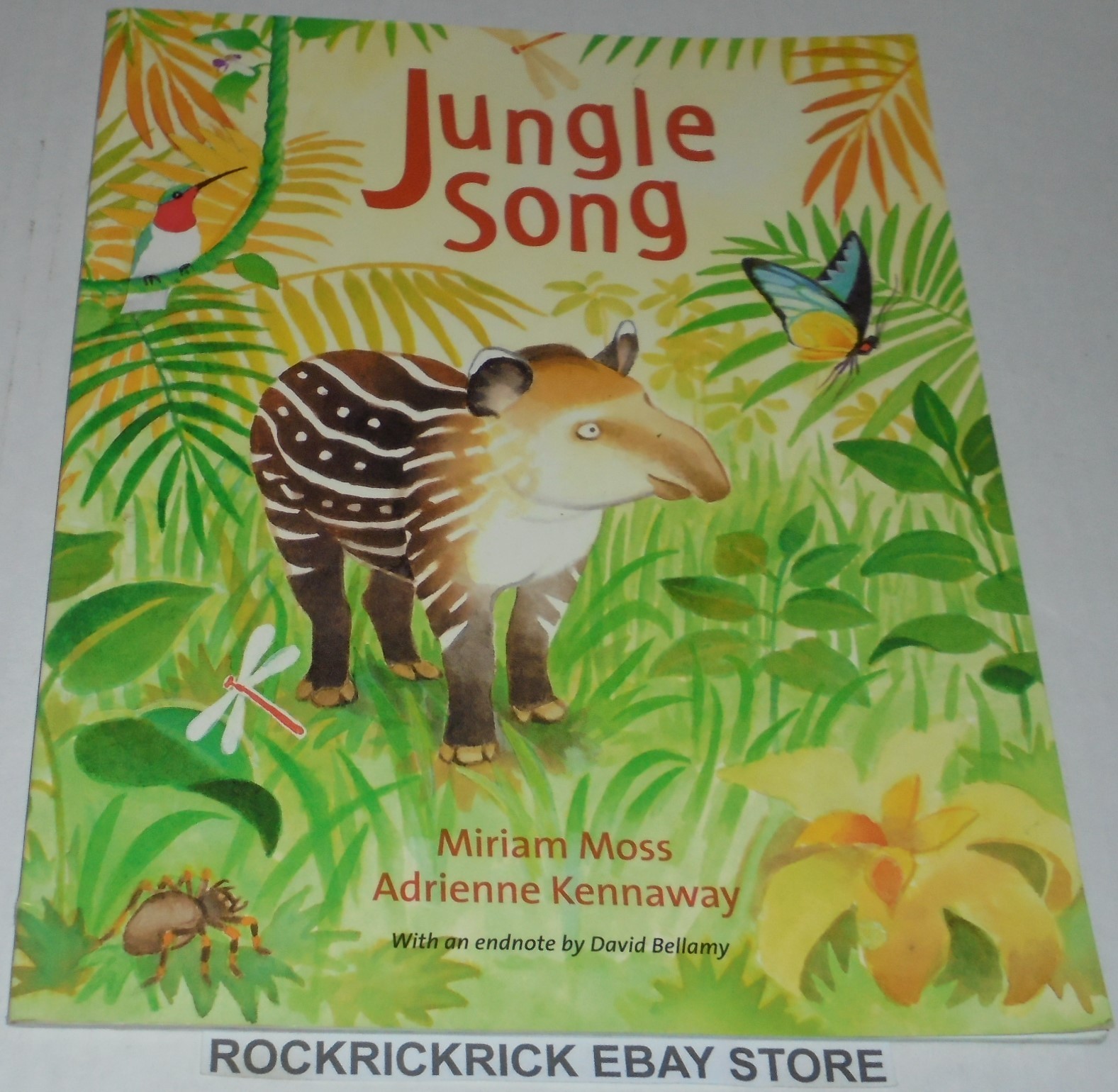 JUNGLE SONG BOOK BY MIRIAM MOSS 2005 21CM X 27CM