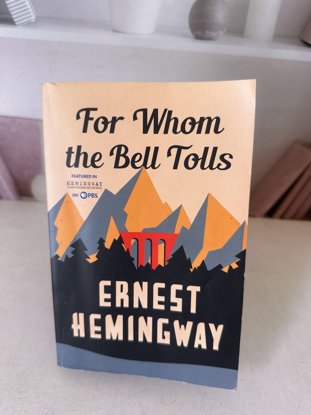 Ernest Hemingway For Whom the Bell Tolls Paperback Scribner Library Edition