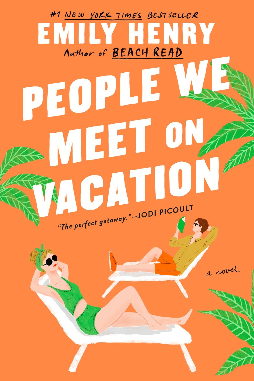 People We Meet on Vacation Henry, Emily paperback Very Good