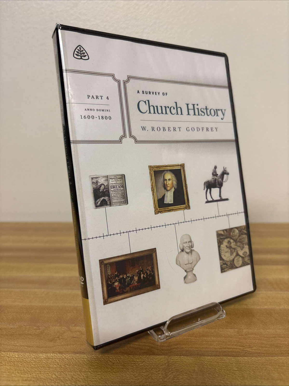 A Survey of Church History, Part 1, 2, 4 & 6 -W. Robert Godfrey – Good Condition