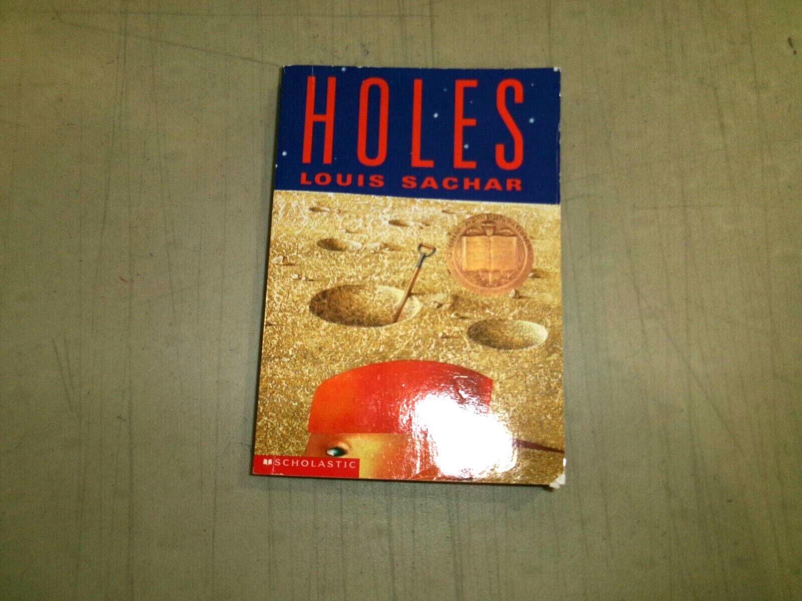 Holes by Louis Sachar (2000 Scholastic Trade Paperback) HH 8168