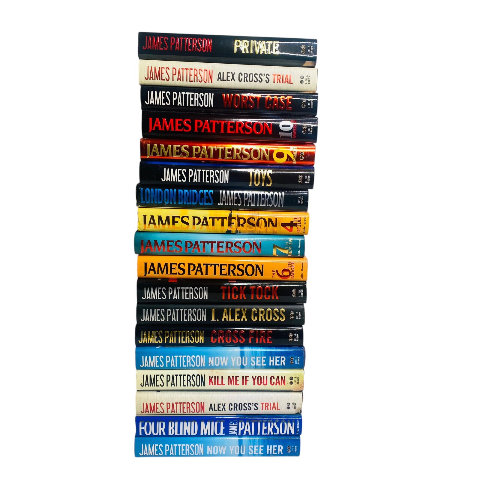 Lot Of 18 JAMES PATTERSON HC/DJ Hardcover Books Mega Huge Lot