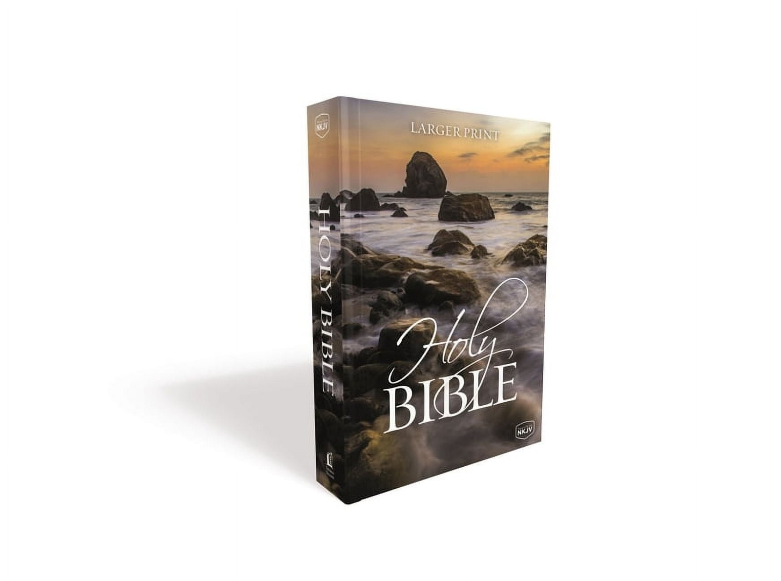 Large Print Bible-NKJV, (Paperback)