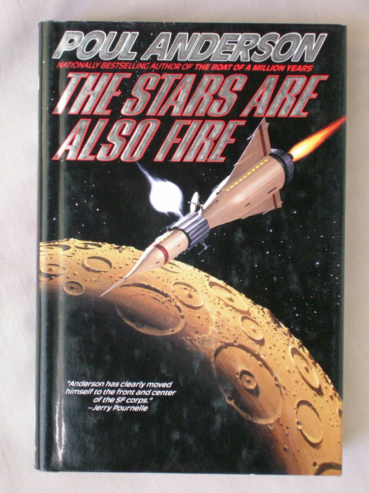 1st Ed THE STARS ARE ALSO FIRE Poul Anderson 1994 HC/DJ SCIENCE FICTION BOOK