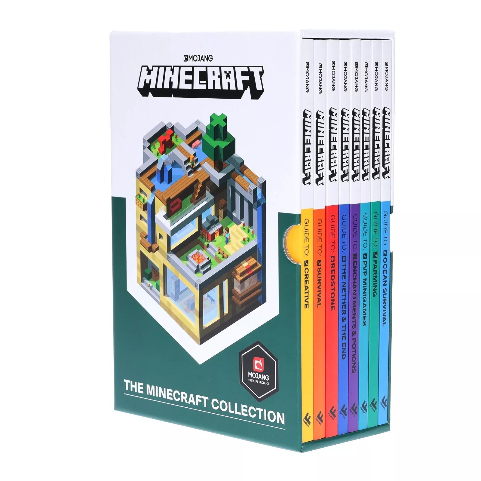 Minecraft Guides 8 Book Set Mojang Paperback Kids Age 6+ Redstone Farming Guide