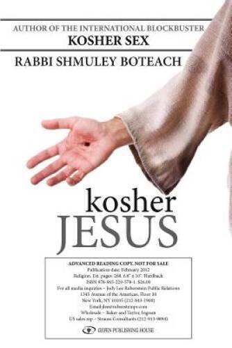 Kosher Jesus – Hardcover By Shmuley Boteach – GOOD
