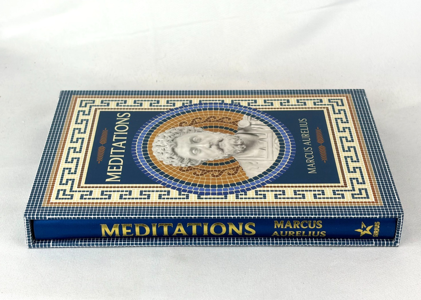 Rare – Meditations by Marcus Aurelius & George Long Deluxe Slipcased Silkbound