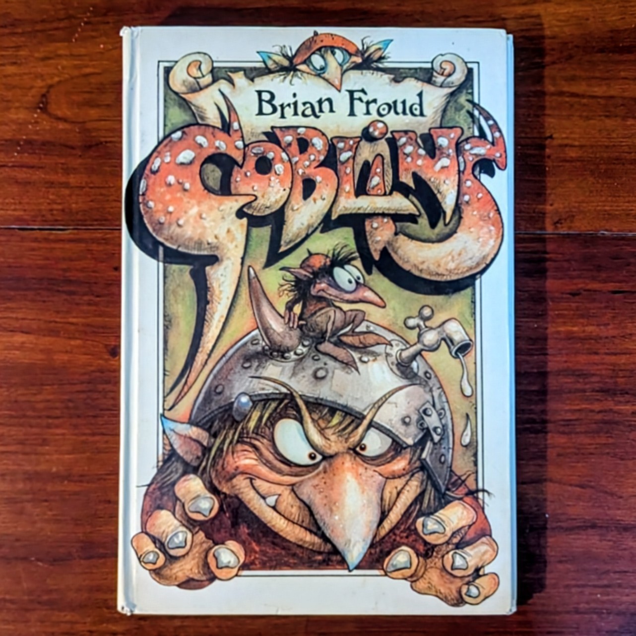 GOBLINS Pop-Up Book Brian Froud 1983 First American Printing Vtg HC Needs Repair
