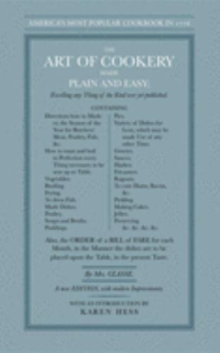 The Art of Cookery Made Plain and Easy, USA, Applewood Books, Paperback