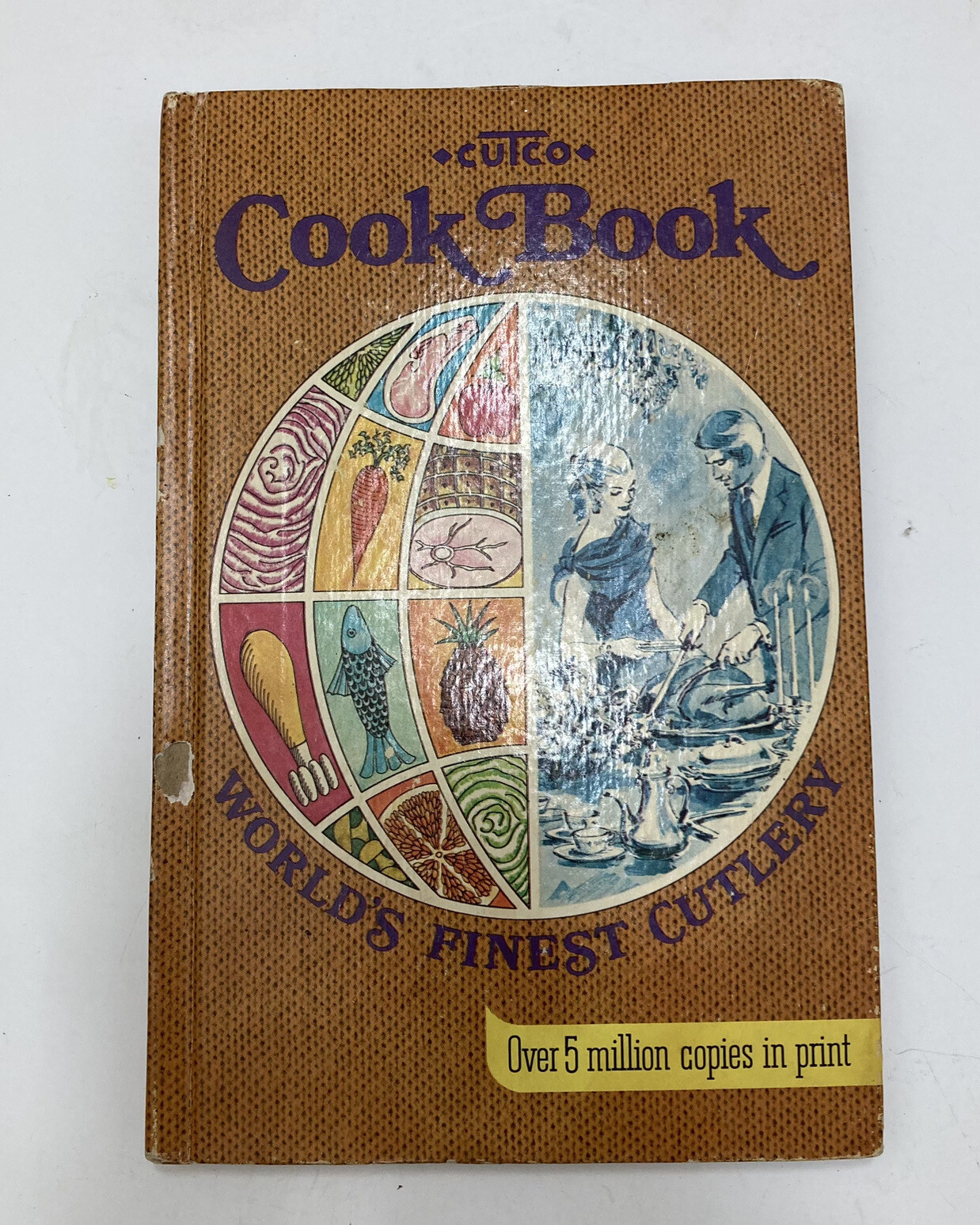 Vintage CUTCO KNIVES Cook Book 1972 World’s Finest Cutlery Hardbound 128 Pages