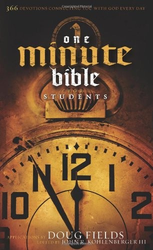 The HCSB One Minute Bible for Students, Trade Paper: 366 Devotions Connectin…