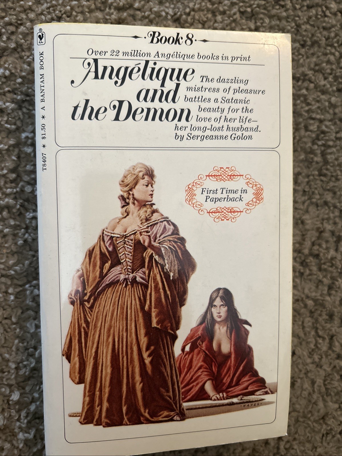 Angelique and the Demon (Book 8) – Sergeanne Golon – Good Condition