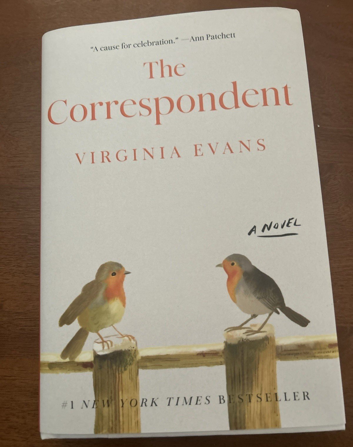 The Correspondent: A Novel Virginia Evans 2025 Hardcover w/ Dust Jacket