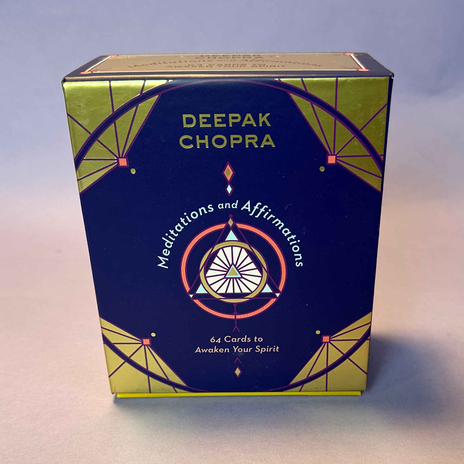 Meditations and Affirmations : 64 Cards to Awaken Your Spirit by Deepak, New