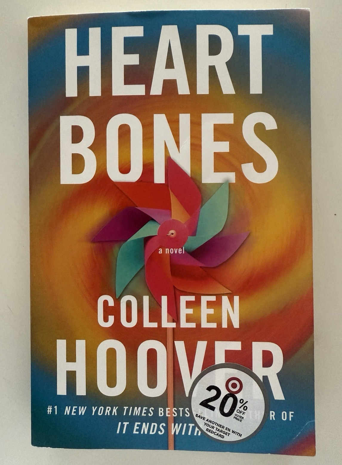 Colleen Hoover Heart Bones: A Novel Trade Paperback 2023 Atria Books