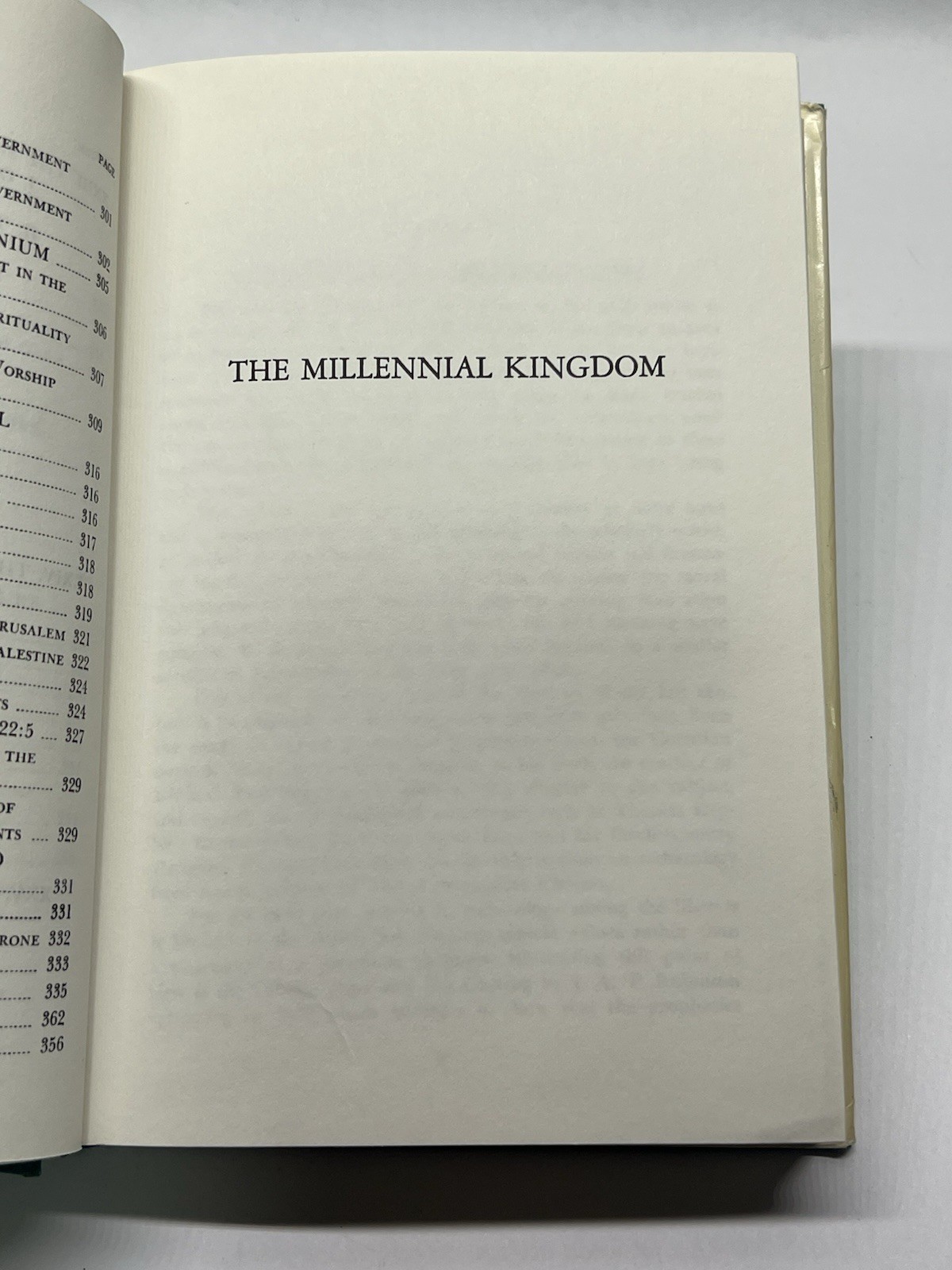 The Millennial Kingdom by John F. Walvoord 1974 Eight Printing SIGNED