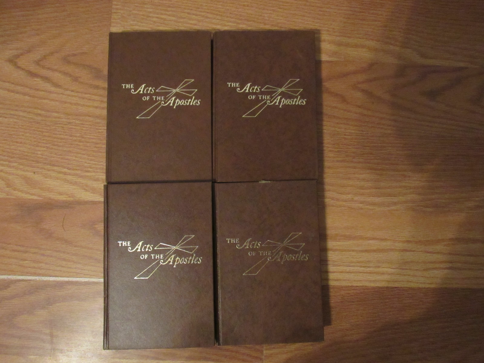 THE ACTS OF THE APOSTLES BY OLIVER B. GREENE Complete Set in 4 Volumes HC NICE!