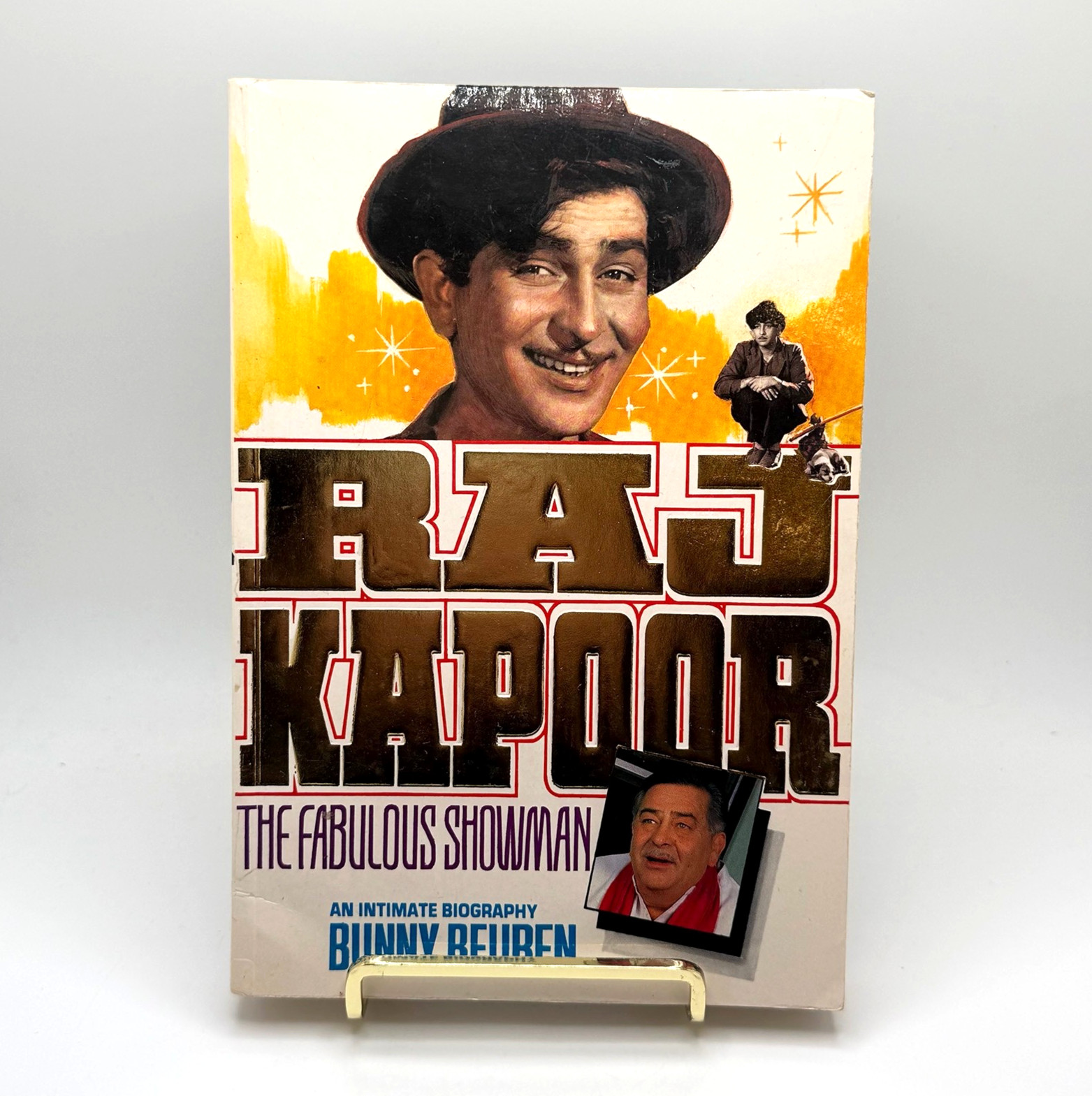 SIGNED – Raj Kapoor by Bunny Reuben – PB 1995 Indus Cinema Bollywood