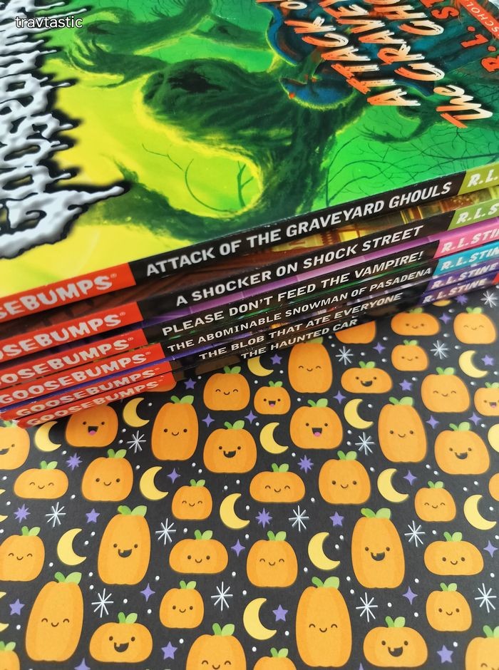 2010’s Classic Goosebumps by R. L. Stine Softcover Set/7 Books