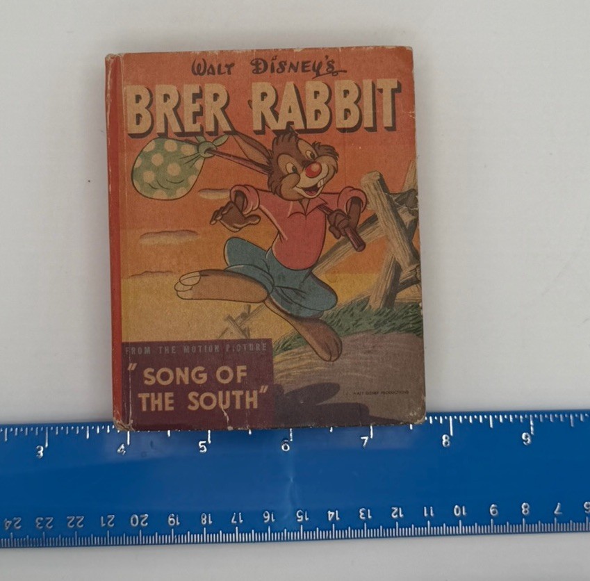 Big Better Little Book Walt Disney’s Brer Rabbit Whitman Publishing Comic 1947