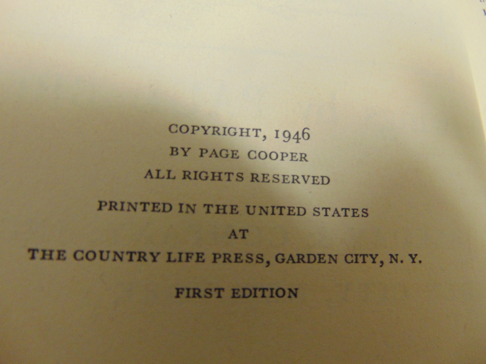 Great Horse Stories 1st Ed selected by Page Cooper Doubleday & Co 1946 HC