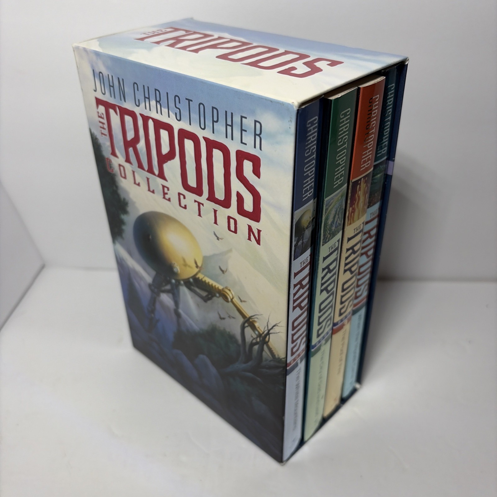 The Tripods Collection John Christopher 4 Book Box Set Aladdin PB YA Sci-Fi 2014