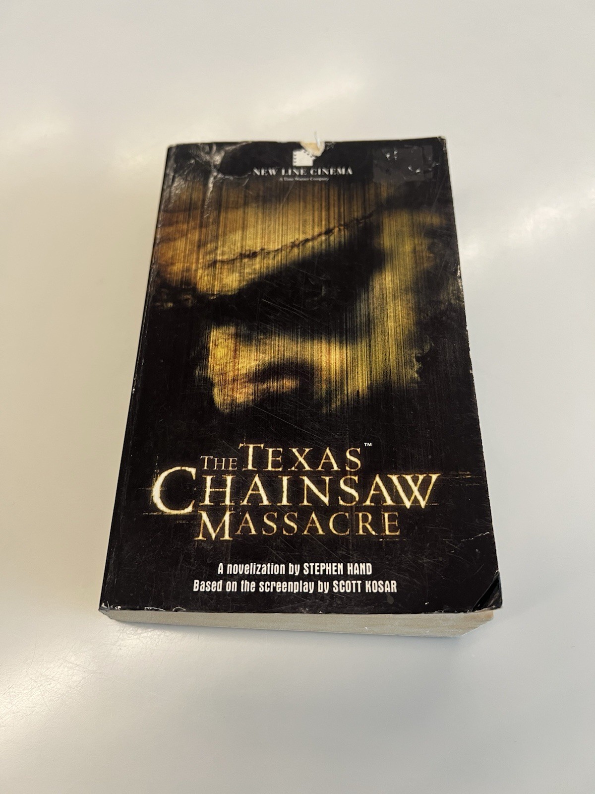 Texas Chainsaw Massacre Stephen Hand Horror Movie Tie-In Novel 2004 Leatherface