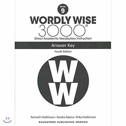 Wordly Wise, Grade 9 – Paperback, by Hodkinson Kenneth – Very Good f