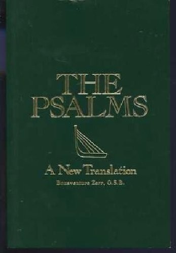 The Psalms: A New Translation (English and Hebrew Edition) – Bonaventure Zer…