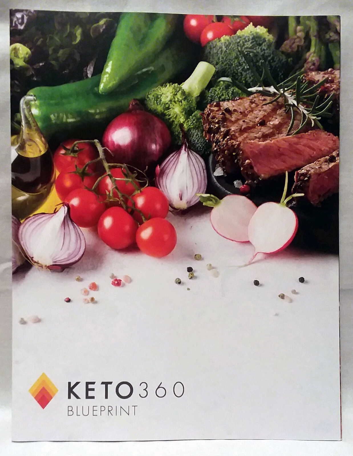 Keto 360 Blueprint Workbook 155 Pages Meal Plans Journal Josh Axe Jordan Rubin
