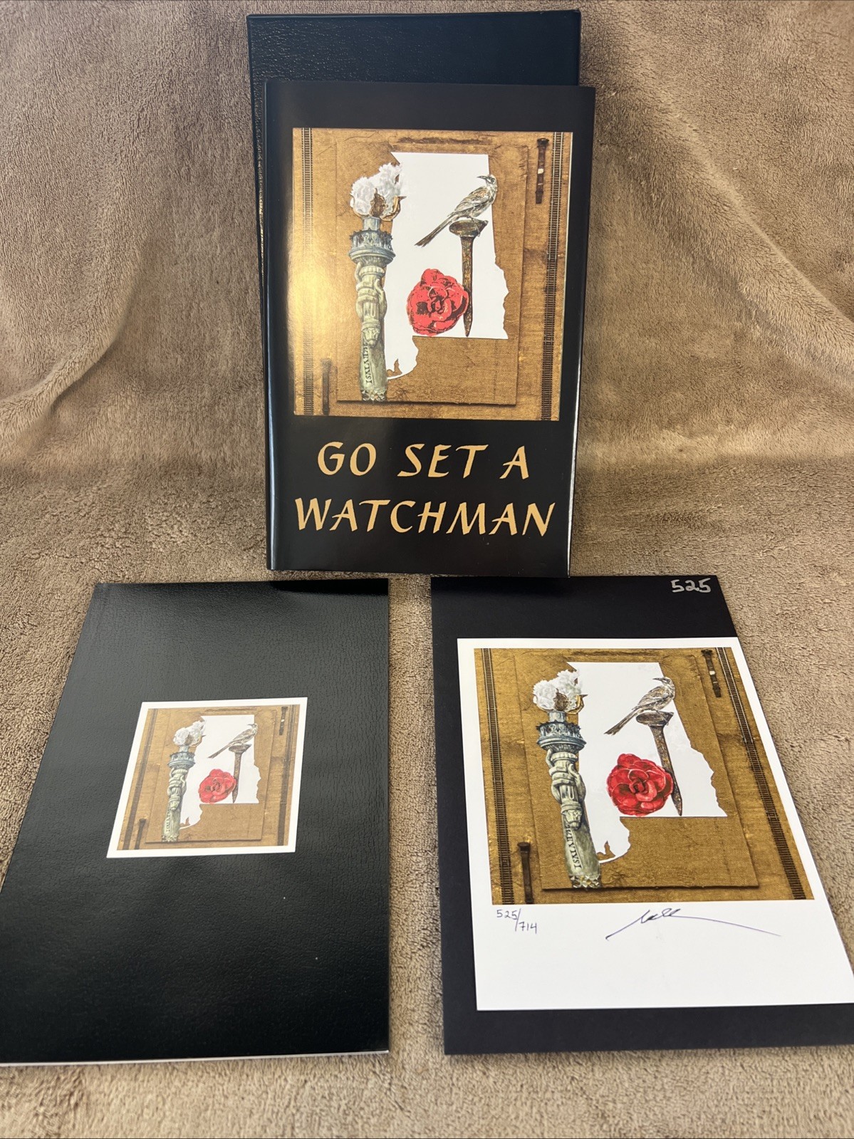 Go Set A Watchman | Harper Lee | Special Tribute Edition Set, Signed Print #525