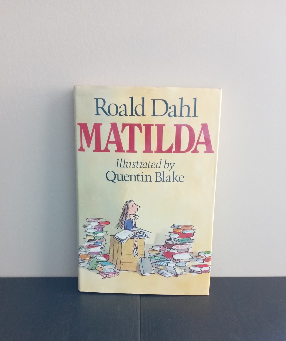 MATILDA by Roald Dahl HCDJ 1988 Jonathan Cape UK 1st/1st VG+/VG+