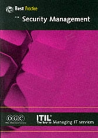 Security Management (It Infrastructure Library Series) – Cazemier, Jacques A…