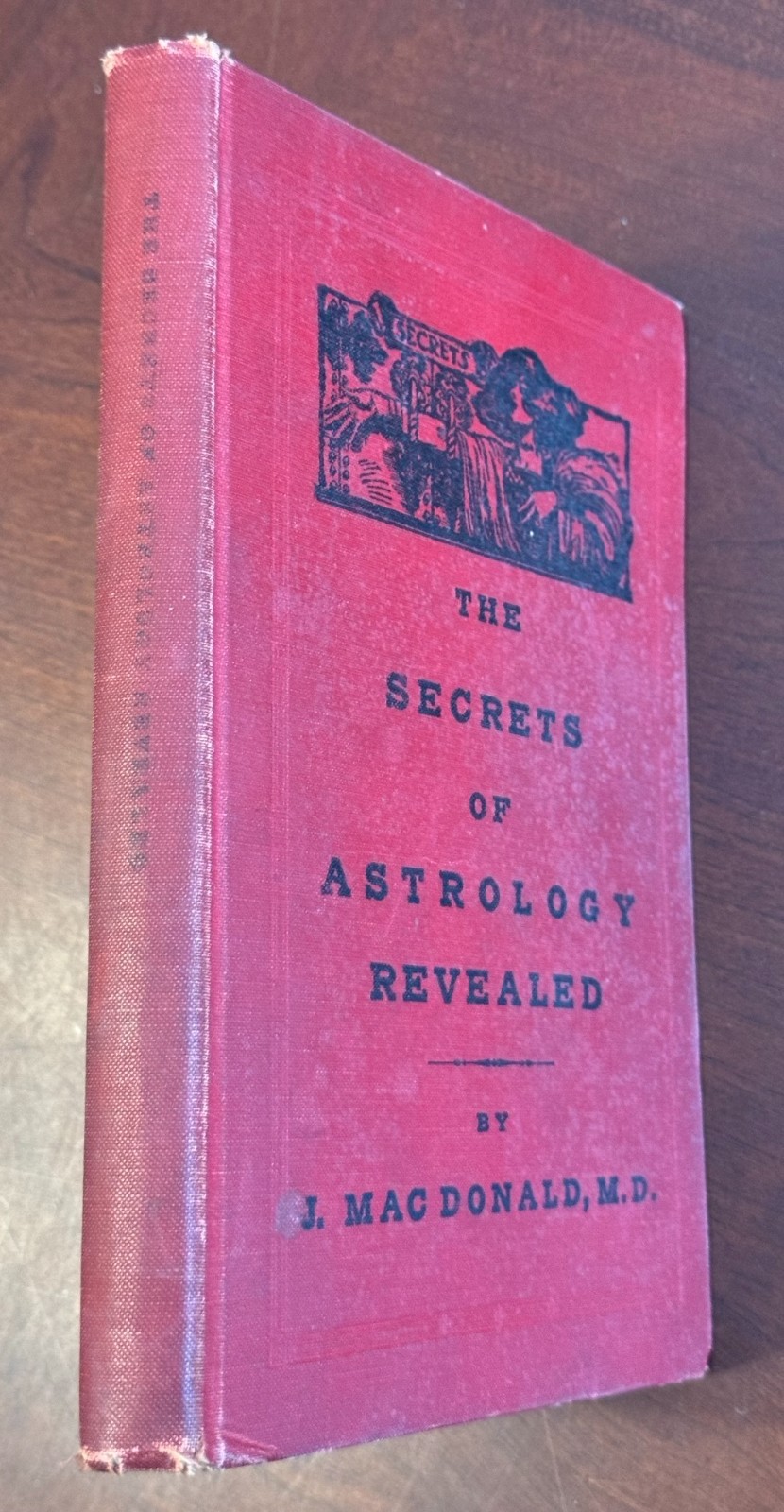 vtg 1923 book SECRETS OF ASTROLOGY REVEALED ills CHARTS+ MacDonald HC Rare 1920s