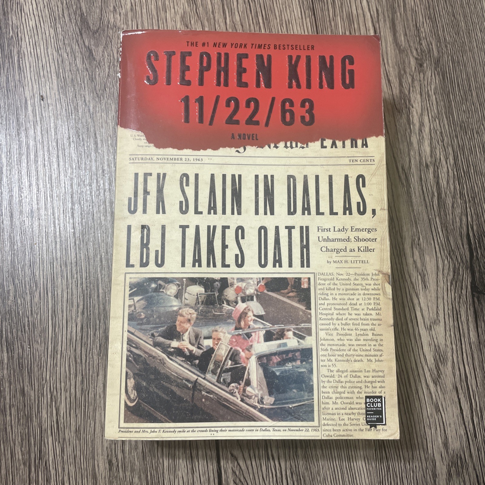 11/22/63 : A Novel by Stephen King (2012, Trade Paperback)