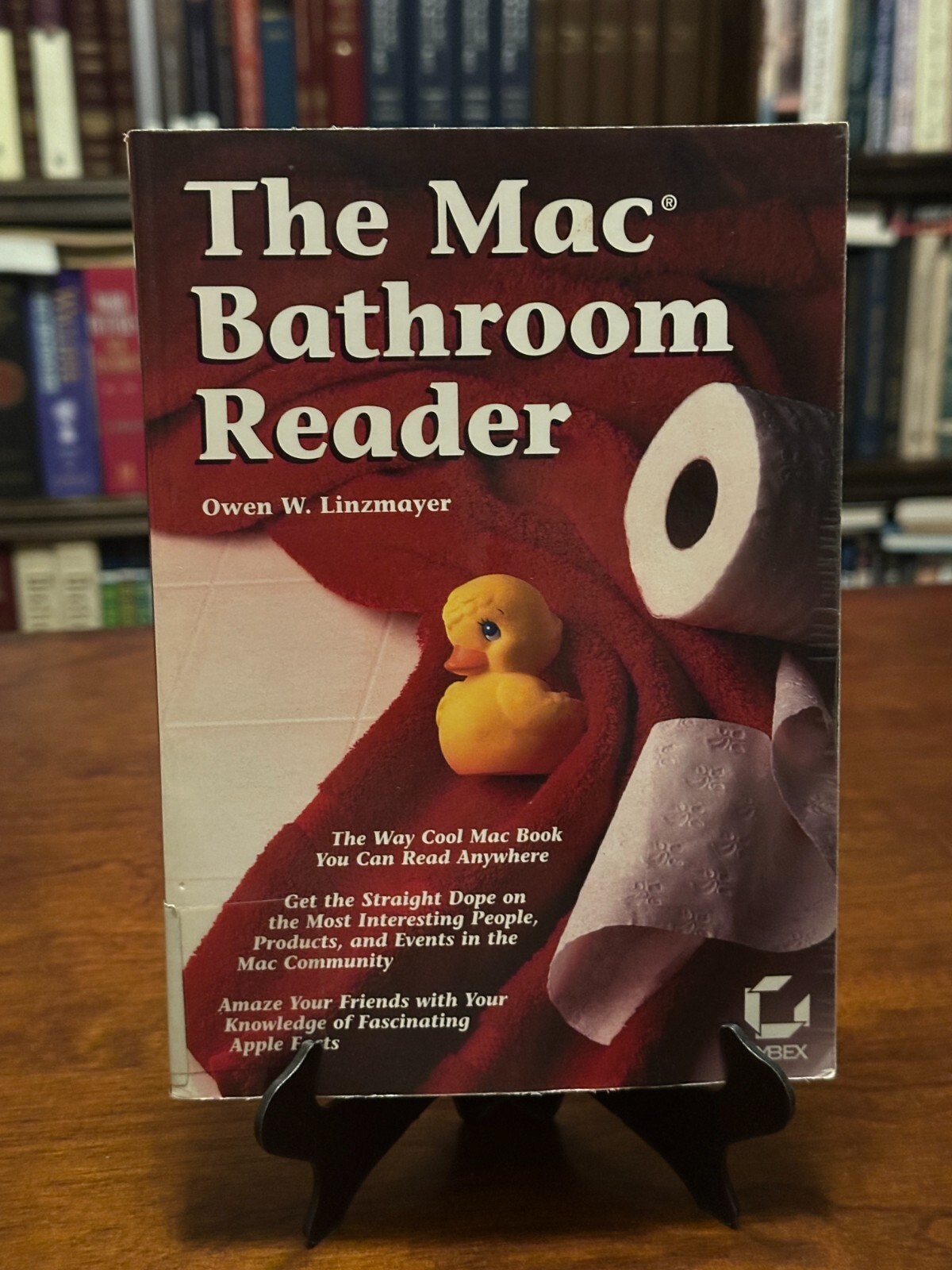 THE MAC BATHROOM READER by Owen W. Linzmayer (Very Good)