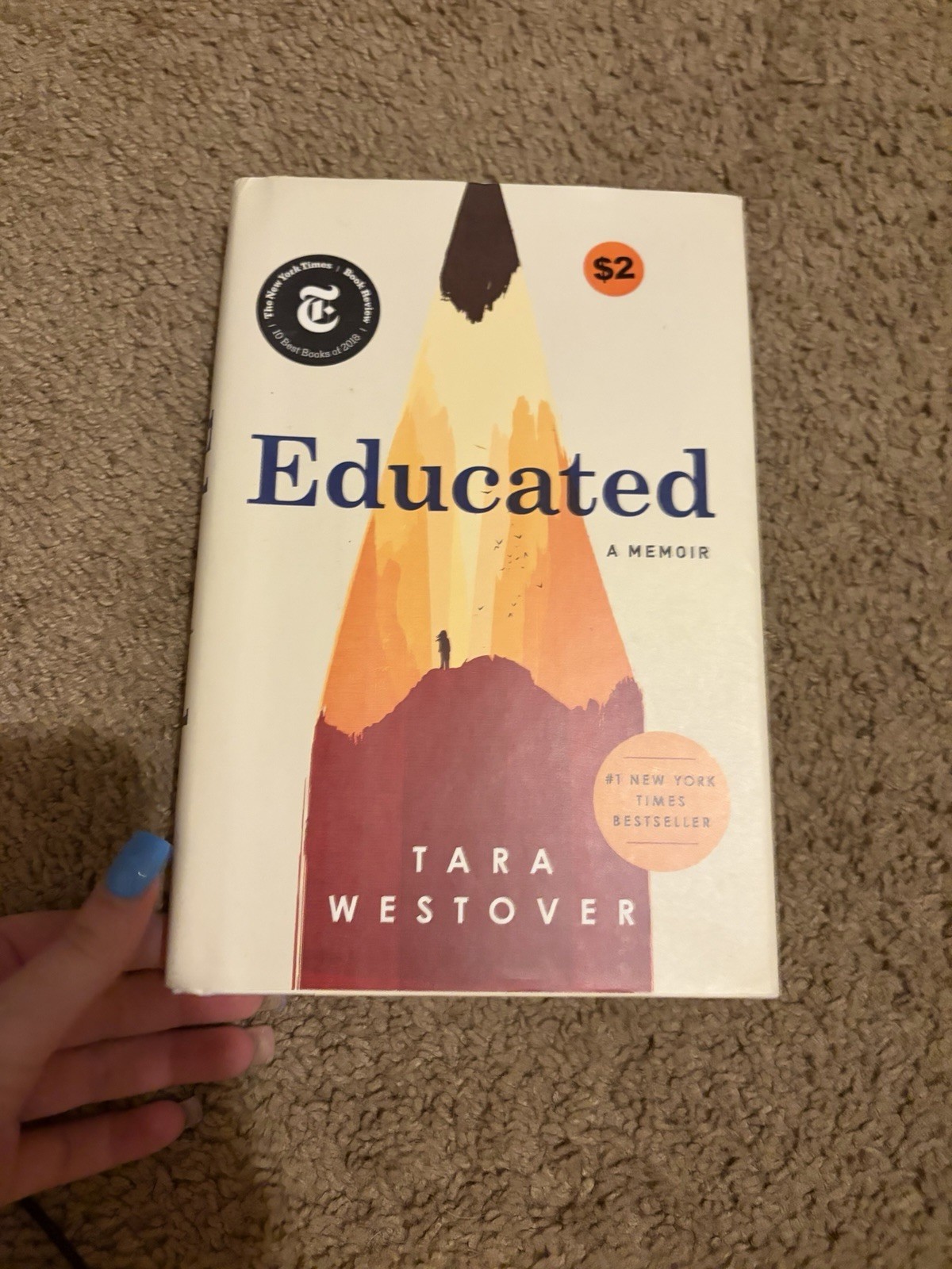 Educated : A Memoir by Tara Westover (2018, Hardcover)