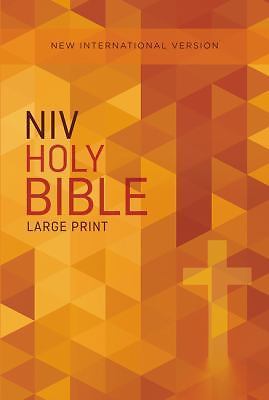 NIV, Outreach Bible, Large Print, Paperback, Zondervan, New Book