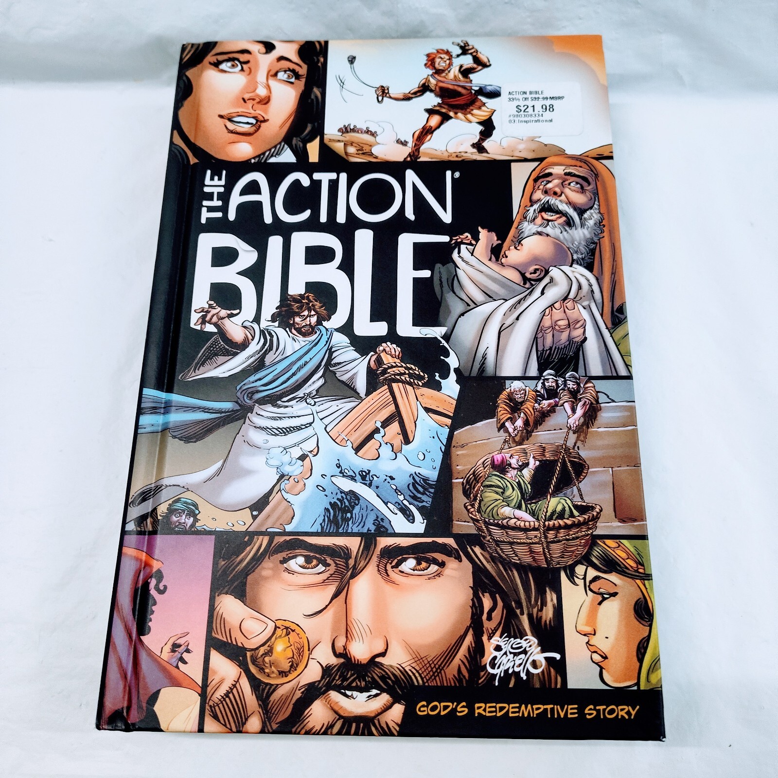 The Action Bible God’s Redemptive Story Action Bible (Hardcover, 2020)