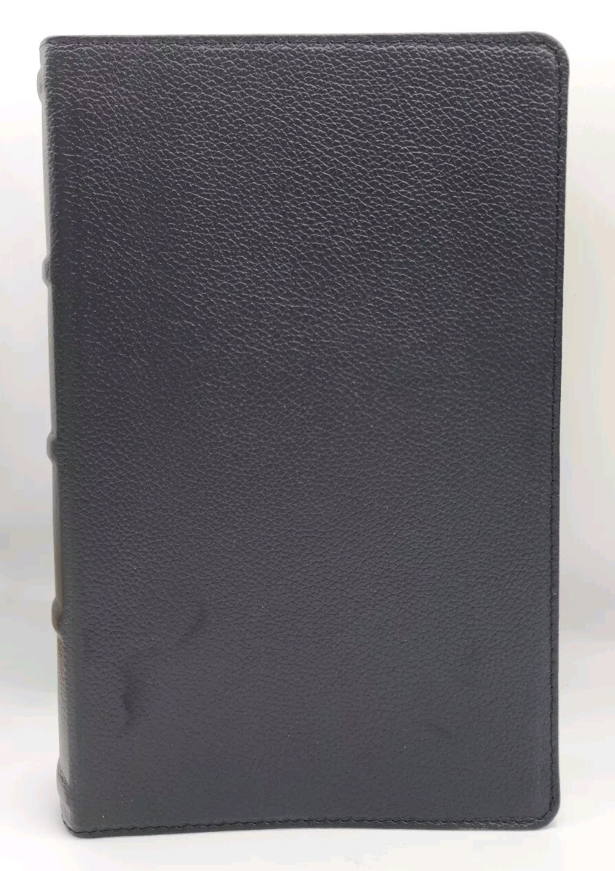 KJV Large Print Single Column Bible Indexed Leatherback By Thomas Nelson