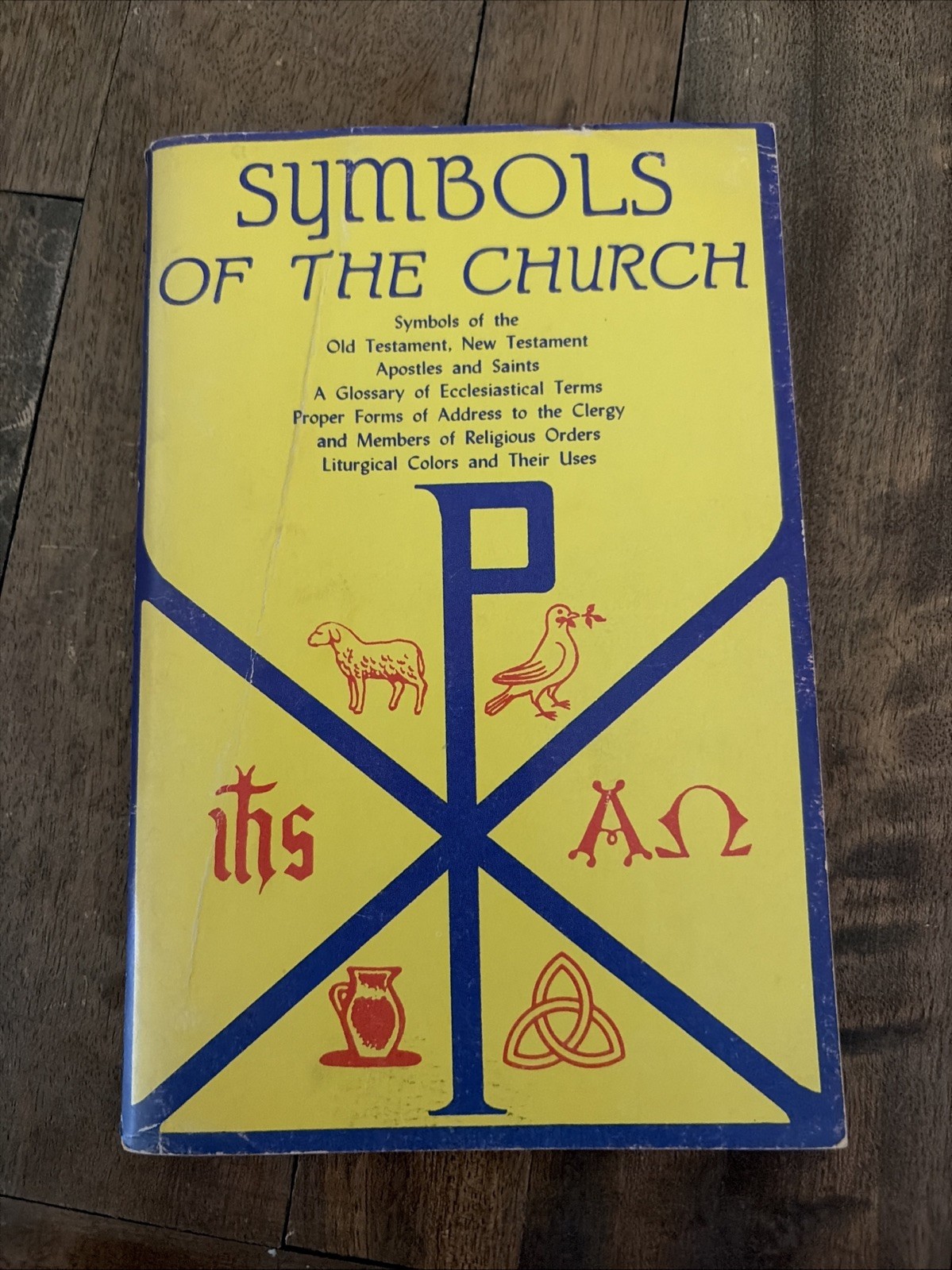 Symbols of the Church Carroll E. Whittemore 1959 Booklet Abingdon Press