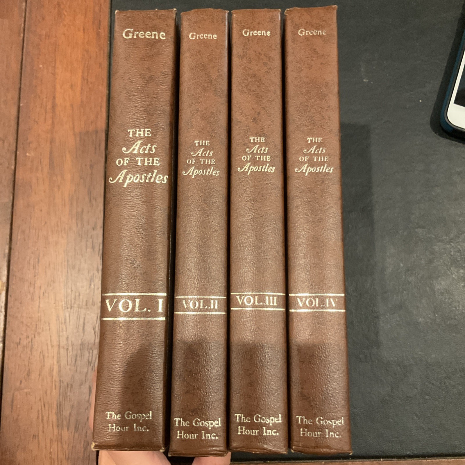LIKE NEW Complete Set Oliver B. Greene Commentaries Acts